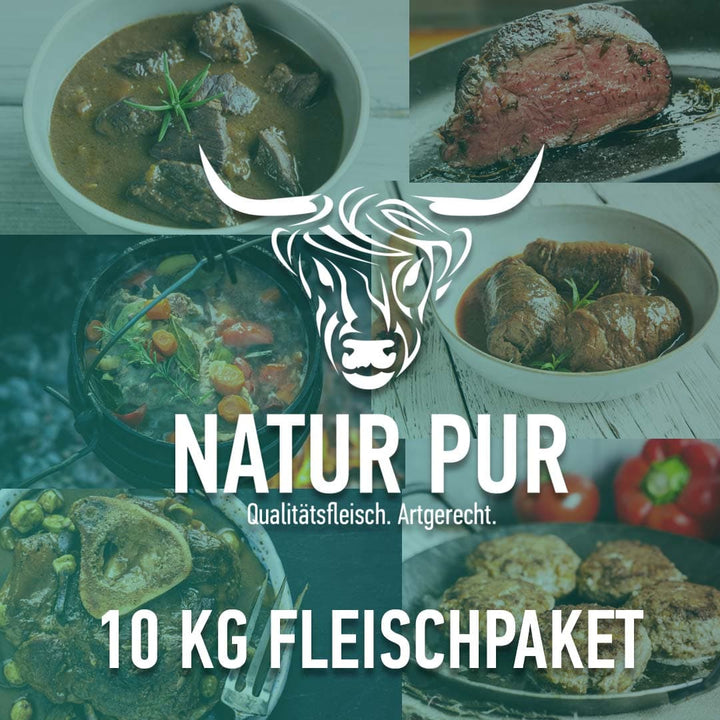 10 kg Fleischpaket vom Hochlandrind - naturpurwetterau