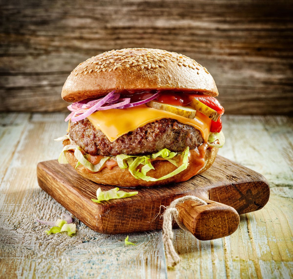 Hamburgerpatties à 220 Gramm vom Schottischen Hochlandrind - naturpurwetterau
