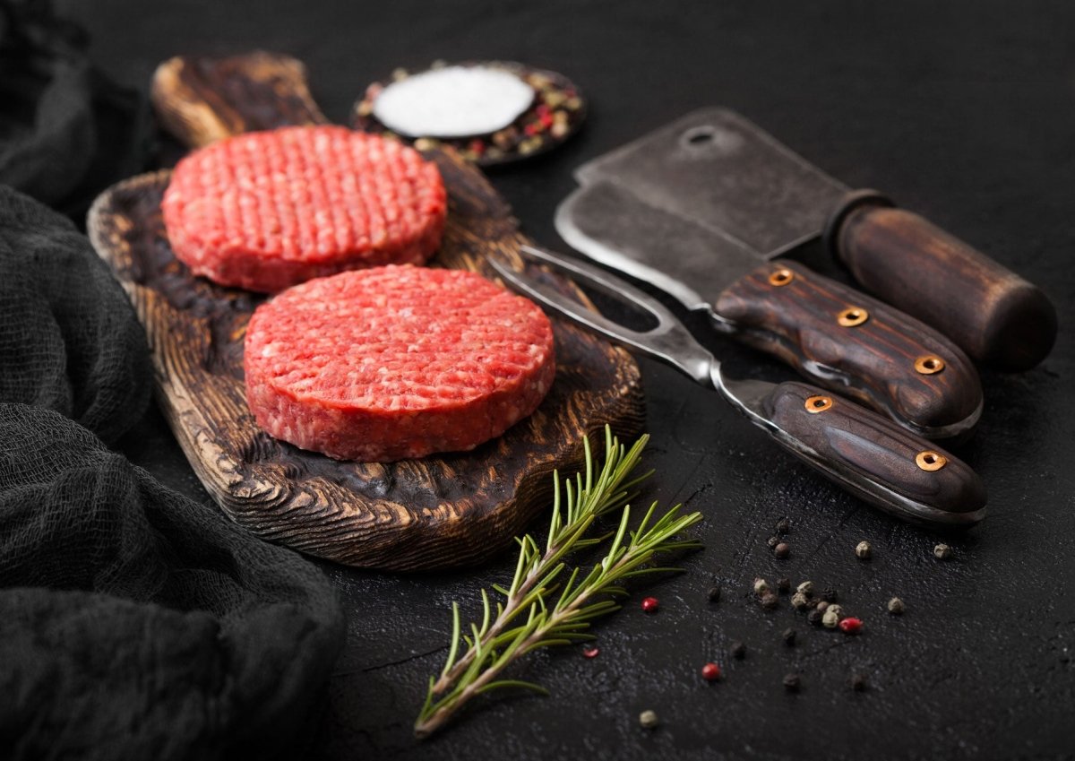 Hamburgerpatties à 220 Gramm vom Schottischen Hochlandrind - naturpurwetterau