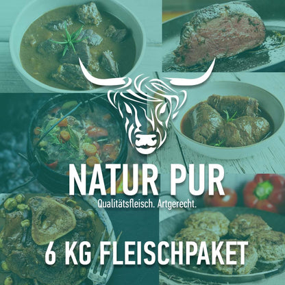 6 kg Fleischpaket vom Hochlandrind - naturpurwetterau